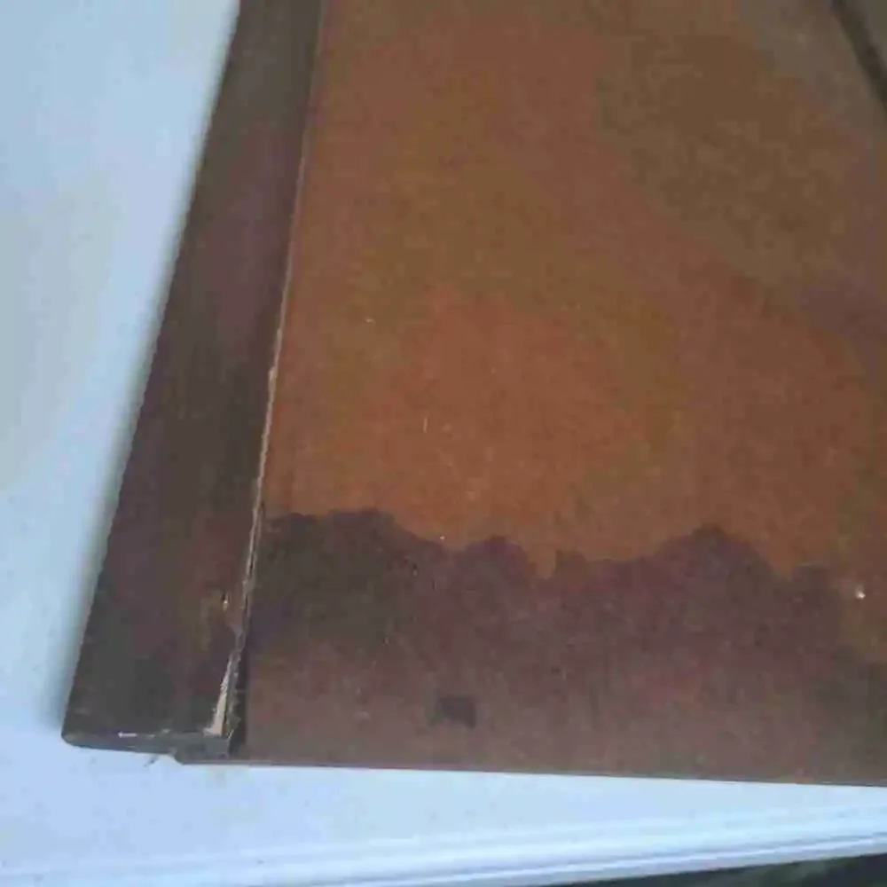 Vintage MultiColor Mid Century 3D Bird Leaf Rectangular Wall Art